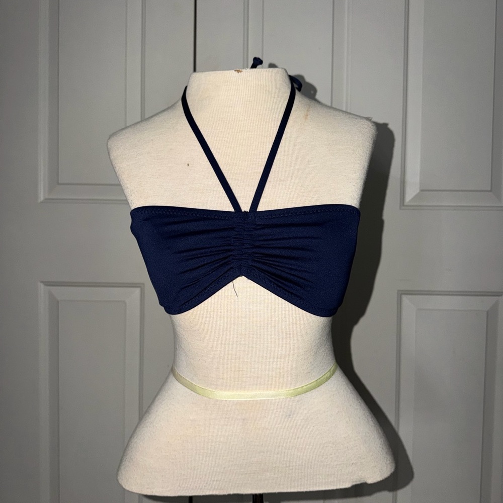 Mossimo Supply Co. Navy Bikini Top